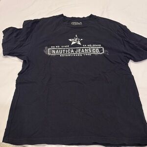 Nautica Men's Black T-Shirt